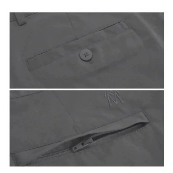 Lesmart Men's Golf Shorts Stretch Quick Dry Relaxed Fit Tech Performance Bermuda - Picture 3 of 4